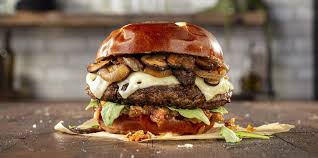 Mushroom & Swiss Burger